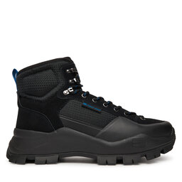 Tommy Jeans Trekkingschuhe Tommy Jeans Tjm Hybrid Boot EM0EM01633 Schwarz