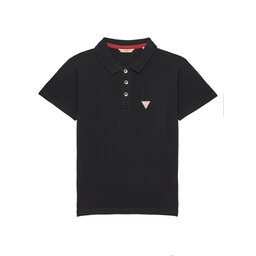 Guess Guess Polo L2GP02 KAPY0 Μαύρο Regular Fit