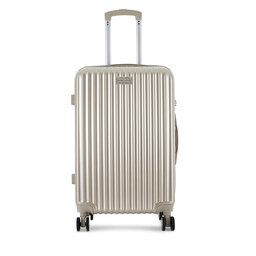 Semi Line Μεσαία Βαλίτσα Semi Line T5954-2 Χρυσό