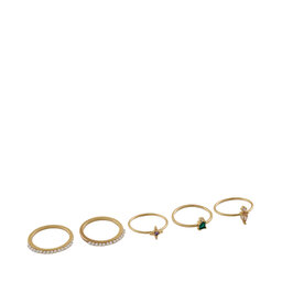 Aldo 5er-Set Ringe Aldo Comfort 13994834 Goldfarben