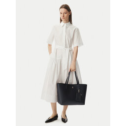 Tommy Hilfiger Handtasche Tommy Hilfiger Th Icon Tote AW0AW18724 Schwarz