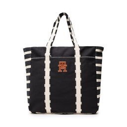 Tommy Hilfiger Τσάντα Tommy Hilfiger Th Coastal Prep Breton Tote AM0AM11079 0G0