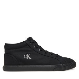 Calvin Klein Jeans Sneakers Calvin Klein Jeans Ess Vulc Mid Mg Canvas YM0YM01210 Negru