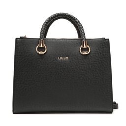 Liu Jo Τσάντα Liu Jo M Satchel Double AXX010 E0087 Μαύρο