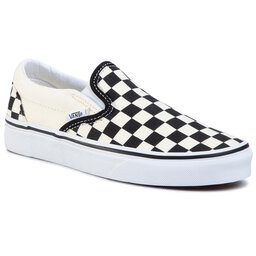 Vans Sneakers aus Stoff Vans Classic Slip-On VN000EYEBWW1 Blk/Whtchckerboard/Wht