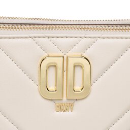 

Сумка DKNY Delphine Dbl Zip Cbo R23EBG29 Pebble PBL, Écru