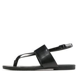 

Босоніжки Calvin Klein Jeans Flat Sandal Toepost Hw YW0YW00953 Black BDS, Чорний