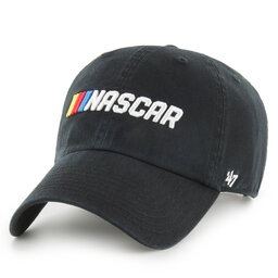47 Brand Cappellino 47 Brand '47 Clean Up Nascar w/No Loop Label NAS-NLRGW67GWS Nero