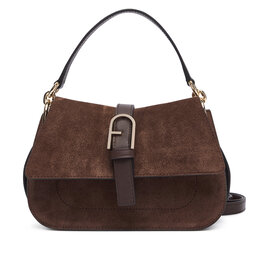 Furla Handtasche Furla Flow Mini Top Handle WB01032 BX3045 CN 3244S Braun