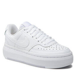 Nike Обувки Nike Court Vision Alta Ltr DM0113 100 White/White/White