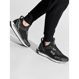 

Снікерcи EA7 Emporio Armani X8X089 XK234 Q289 Black/White/Highrise, Чорний