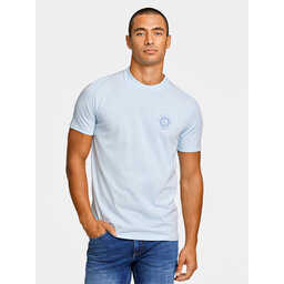 Lindbergh Lindbergh Marškinėliai 30-400267 Žydra Relaxed Fit