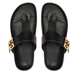 Tory Burch Σαγιονάρες Tory Burch Mellow Thong Sandal 155190 Μαύρο