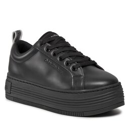 Calvin Klein Jeans Αθλητικά Calvin Klein Jeans Bold Flatf Low Laceup Lth In Lum YW0YW01309 Triple Black 0GT