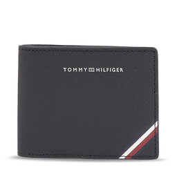 Tommy Hilfiger Herren Geldbörse Tommy Hilfiger Th Central Mini Cc Wallet AM0AM11584 Black BDS