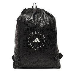 adidas by Stella McCartney Zaino a sacca adidas by Stella McCartney adidas By Stella McCartney Gymsack Croc AOP Shine JY4205 Nero