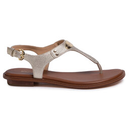 

Босоніжки MICHAEL Michael Kors Mk Plate Thong 40R4MKFA1M Pale Gold, Золотий