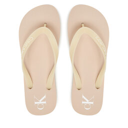 Calvin Klein Jeans Flip-flops Calvin Klein Jeans Beach Sandal Transparent Tpu YW0YW01829 Rózsaszín