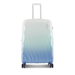 Semi Line Μεγάλη Βαλίτσα Semi Line T5648-3 Μπλε