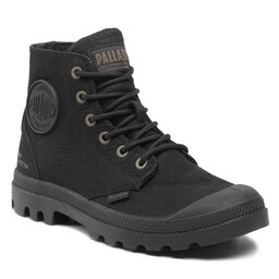 Palladium Schnürstiefeletten Palladium Pampa Hi Supply Lth 77963-001-M Black/Black