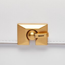 

Сумка DKNY Colette Top Handle R41NKC58 Optic Wt/Brass F67, Білий