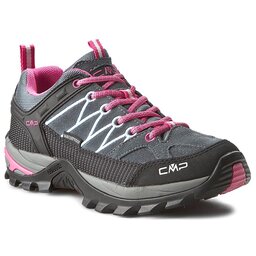 CMP Trekingová obuv CMP Rigel Low Wmn Treking Shoe Wp 3Q13246 Grey/Fuxi 103Q