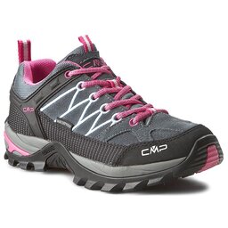 CMP Трекінгові черевики CMP Rigel Low Wmn Treking Shoe Wp 3Q13246 Grey/Fuxi 103Q