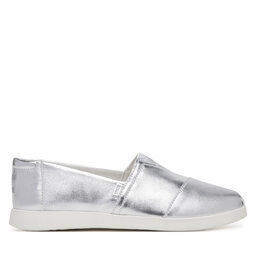 Toms Półbuty Toms Alpargata Plus 10021745 Srebrny