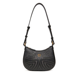 PINKO Handtasche PINKO Half Moon Baby PE 25 PLTT 103538 A2C3 Schwarz