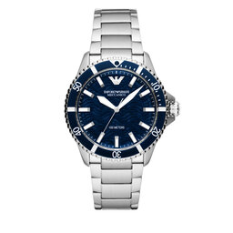 Emporio Armani Часовник Emporio Armani AR60059 Silver/Navy