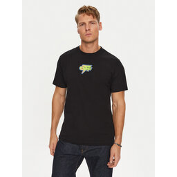 Off-White Off-White T-Shirt OMAA027F22JER0071070 Μαύρο Regular Fit