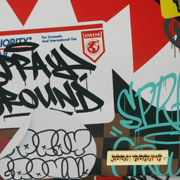 

Рюкзак SPRAYGROUND Tagged Up Sharks In Paris 910B5119NSZ Кольоровий