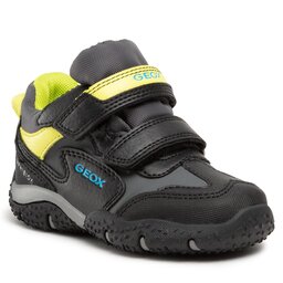 Geox Сникърси Geox J Baltic B.B Abx A J2642A 050BU C0802 M Black/Lime