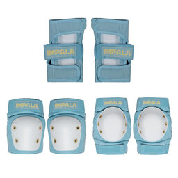 Impala Set štitnika Impala Adult Protective Pack Sky Blue/Yellow
