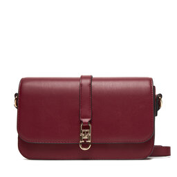 Tommy Hilfiger Ročna torba Tommy Hilfiger Th Libre Flap Crossover AW0AW17723 Bordo rdeča