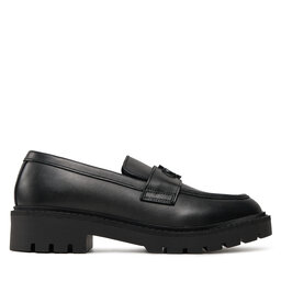 Calvin Klein Jeans Slipper Calvin Klein Jeans Flatform Loafer Hw Mg Lth YW0YW01682 Schwarz