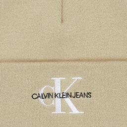 

Шапкa Calvin Klein Jeans Monologo Embro Beanie K50K511160 Plaza Taupe PED, Сірий