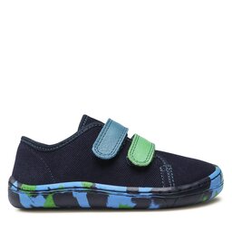 

Снікерcи Froddo Barefoot Canvas G1700358-1 S Blue/Green 1, Голубий