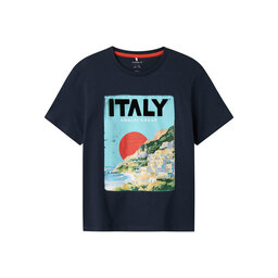 NAME IT NAME IT Póló Famma 13241224 Sötétkék Regular Fit