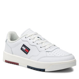Tommy Jeans Sportcipő Tommy Jeans Basket Leather EM0EM00899 White YBR