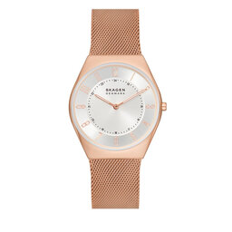 Skagen Zegarek Skagen Grenen Ultra Slim SKW6827 Rose Gold/Rose Gols