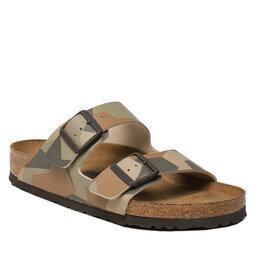 

Шльопанці Birkenstock Arizona 1024651 Geo Camo Core, Зелений