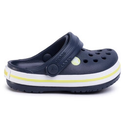 

Шльопанці Crocs Crocband Clog K 204537 Navy/Citrus, Cиній