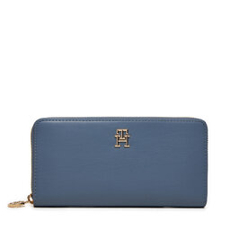 Tommy Hilfiger Portofel Mare de Damă Tommy Hilfiger Distinct AW0AW16592 Albastru
