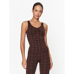 Guess Guess Top V3BP06 ZZ04N Rjava Slim Fit