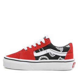 

Кросівки Vans Sk8-Low VN0A7Q5LIZQ1 Chec Paisley Racing Red, Червоний