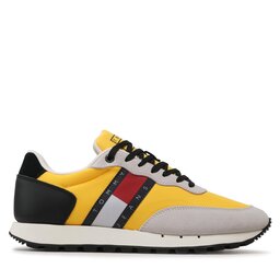 

Снікерcи Tommy Jeans Leather Runner EM0EM01136 Light Cast PSU, Жовтий