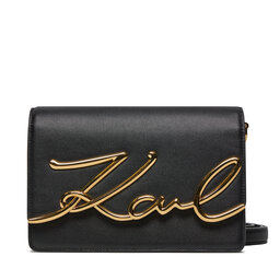 KARL LAGERFELD Handväska KARL LAGERFELD 235W3061 Black/Gold