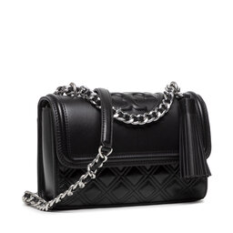 

Сумка Tory Burch Fleming Small Convertible Shoulder Bag 75576 Black/Silver 003, Чорний