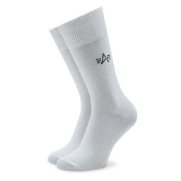 

Набір 3 пар високих чоловічих шкарпеток Alpha Industries Basic 118929 White 09, Білий